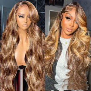 Honey Blonde Human Hair Wig
