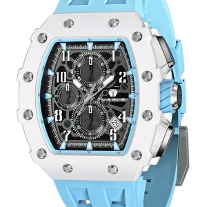 Luxury Tonneau Waterproof Men Watch
