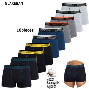 10 Pack Cotton Boxer Shorts