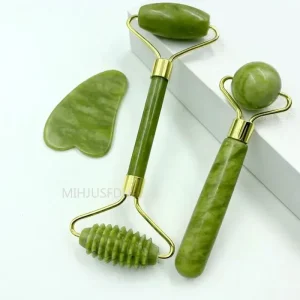 Natural Jade Face Massage Roller