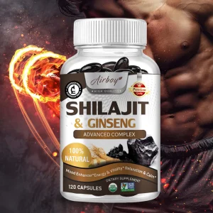 Shilajit Ginseng Energy Support Capsules